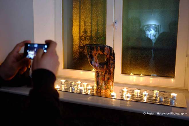 В Баку открылась выставка художников, скульпторов и фотографов "Ходжалы 22" (ФОТО)