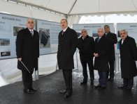 Azerbaijani president observes construction, public services implementation in Boyukshor