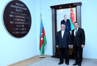 Azerbaijani penal service head meets with Iran’s ambassador (PHOTO)