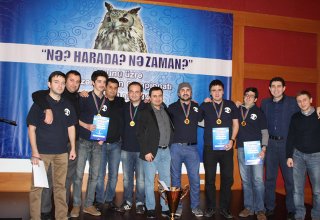 Определены победители четвертого чемпионата Азербайджана по "Что? Где? Когда?" (ФОТО)