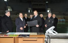 Президент Азербайджана ознакомился с проектом работ, которые будут проведены в Спортивно-концертном комплексе им. Гейдара Алиева (ФОТО)