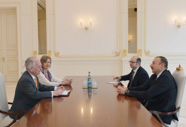 Azerbaijani president receives chairman of Munich Security Conference