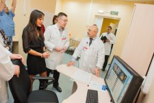 Вице-президент Фонда Гейдара Алиева Лейла Алиева посетила Московский Научно-практический центр медицинской помощи детям (ФОТО)