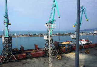Number of cargo handled in Georgia Batumi port up
