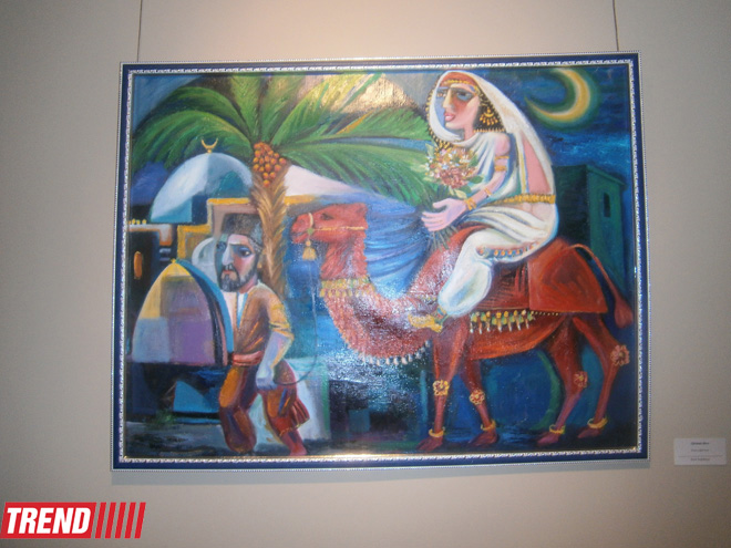 В Баку открылась выставка Ашрафа Гейбата "Посвящение. Между Востоком и Западом" (ФОТО)