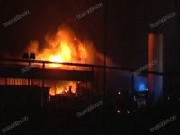 Пожар в гипсовом цехе в Горанбое потушен (версия 3) (ФОТО)
