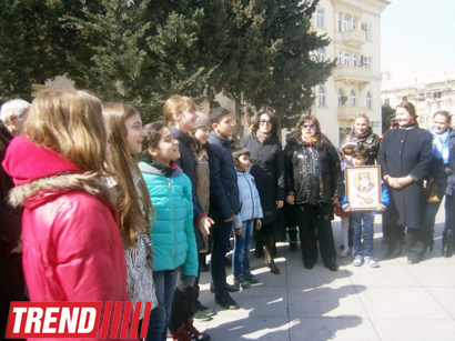 Bakıda Ukrayna mütəfəkkiri Taras Şevçenkonun xatirəsi anılıb (FOTO)