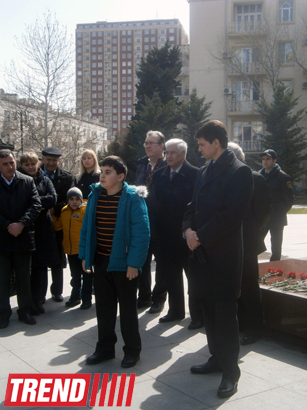 Bakıda Ukrayna mütəfəkkiri Taras Şevçenkonun xatirəsi anılıb (FOTO)