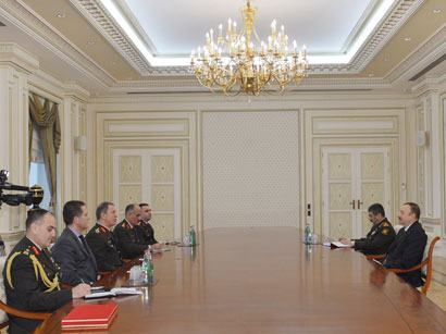 Ильхам Алиев подчеркнул важность расширения сотрудничества между Азербайджаном и Турцией в военной сфере