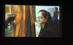 На Творческой сцене «ÜNS» состоялась презентация фильма, повествующего о необычном творческом мире талантливого художника Марьям Алекберли (ФОТО)