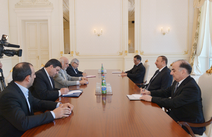 Президент Азербайджана принял делегацию во главе с замминистра иностранных дел Ирана