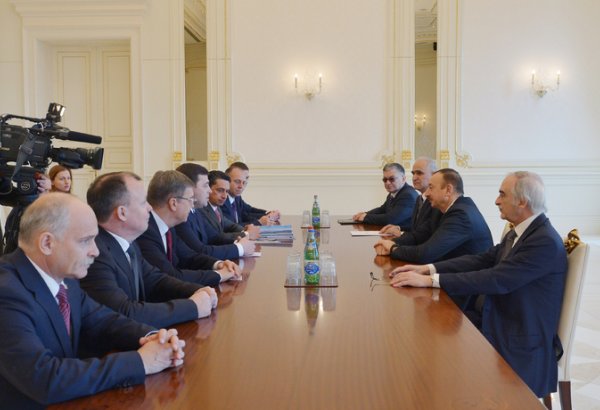 Президент Азербайджана принял делегацию во главе с губернатором Свердловской области