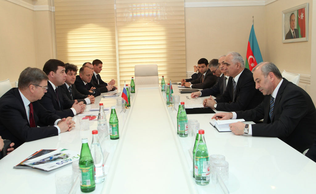 Свердловская область России предложила создание в Азербайджане совместных производств (ФОТО)