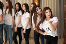 Первая репетиция полуфиналисток "Мисс Азербайджан 2014": актрисы или модели? (ФОТО)