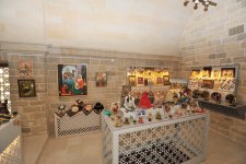 Azerbaijani president and his spouse view new museum exposition at Shirvanshah`s Palace