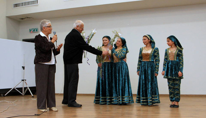 Ассоциация "АзИз" провела в городе Кирьят-Гат мероприятие «Азербайджан - территория толерантности» (ФОТО)