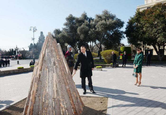 Президент Ильхам Алиев: Азербайджан всегда был верен своим национальным ценностям, всегда оберегал их (ФОТО)