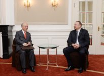 Azerbaijani President Ilham Aliyev meets with IAEA director general