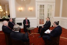 Azerbaijani president discusses Nagorno-Karabakh conflict’s settlement in The Hague