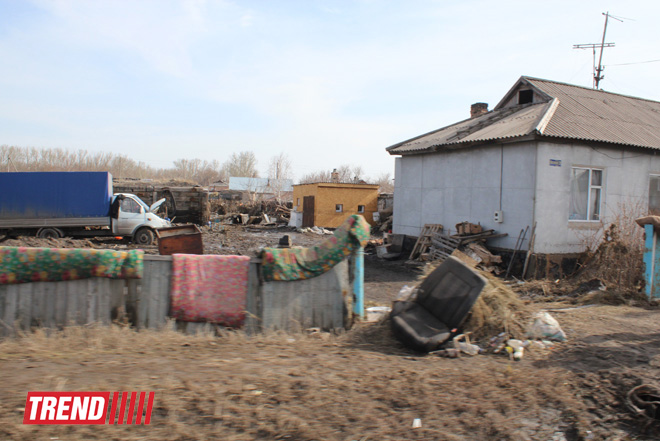 В Казахстане пять человек погибли при затоплении села (ФОТО)
