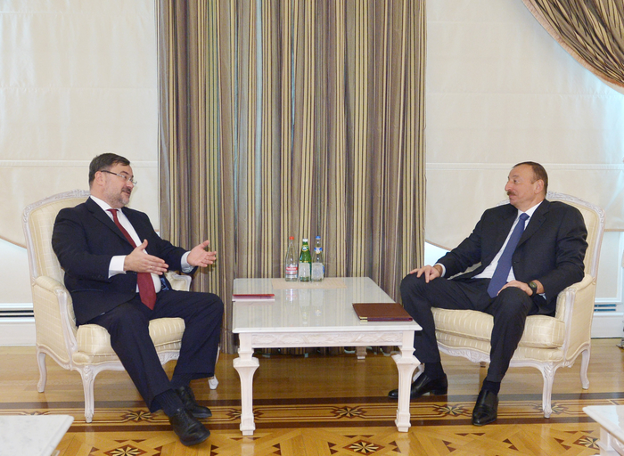 Azerbaijani president receives OSCE Project Co-ordinator in Baku