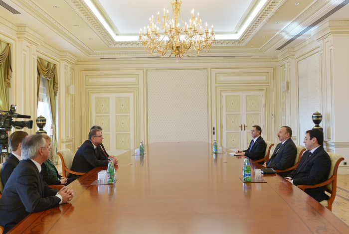 Ильхам Алиев принял делегацию во главе со вторым президентом парламента Австрии