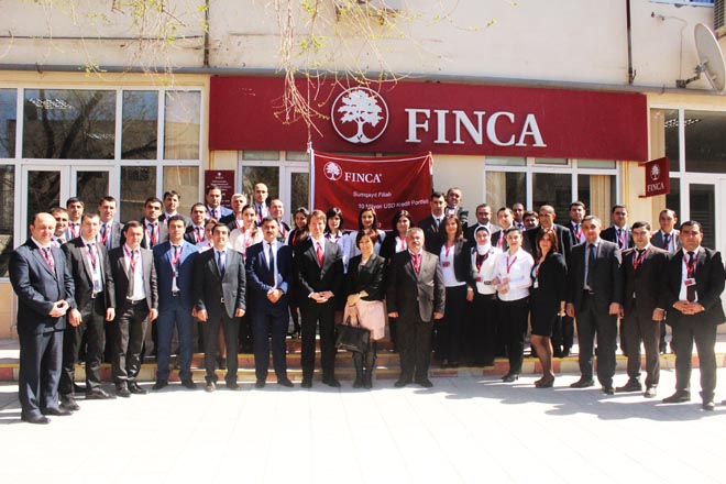 "FINCA Azerbaijan"ın Beyləqan filialının yeni ofisinin açılışı olub