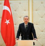 Президент Ильхам Алиев: Азербайджан воспринимает успехи Турции как собственные успехи (ФОТО)