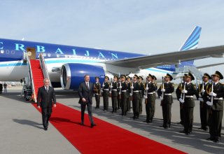 Azerbaijani president visits Nakhchivan Autonomous Republic (PHOTO)
