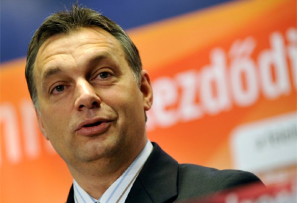 Hungarian PM Orban re-elected as ruling party leader