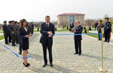 Azerbaijani president attends opening of Nakhchivan military prosecutor’s office building
