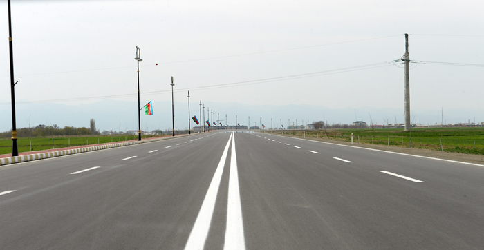 В эксплуатацию сдана магистральная автодорога Нахчыван-Шахбуз-Батабат (ФОТО)