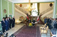 Ilham Aliyev: Excellent opportunities for Azerbaijan-Iran relations (PHOTO)