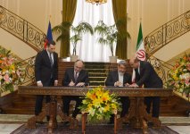 Азербайджан и Иран подписали четыре межправительственных соглашения   (ФОТО)
