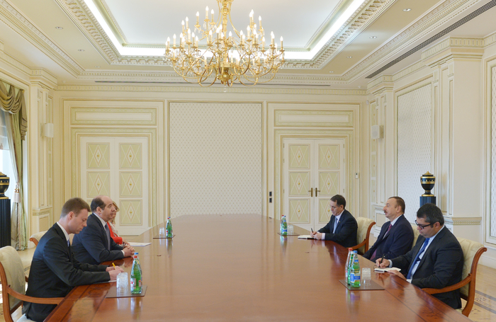 Azerbaijani president receives newly appointed NATO assistant secretary general