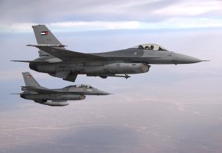 ABŞ Dövlət Departamenti İordaniyaya F-16 qırıcılarının satışını təsdiqləyib