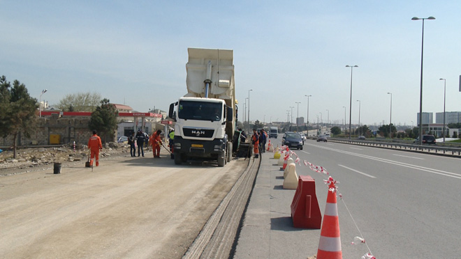 Одна из основных дорог Баку вновь открыта