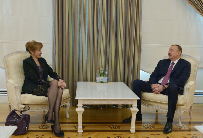 Azerbaijani president receives new head of Council of Europe`s Office in Baku