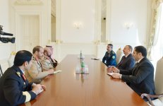 Президент Азербайджана принял делегацию во главе с гендиректором  Погранслужбы Саудовской Аравии