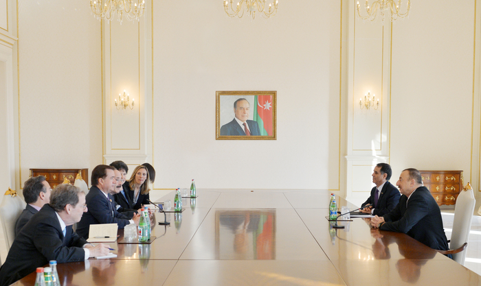 Azerbaijani president receives delegation of U.S. House of Representatives