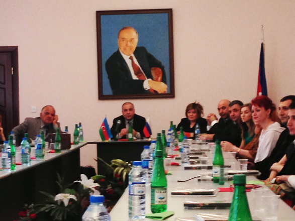 В Азербайджанском госуниверситете культуры и искусств прошла встреча с делегацией российского вуза