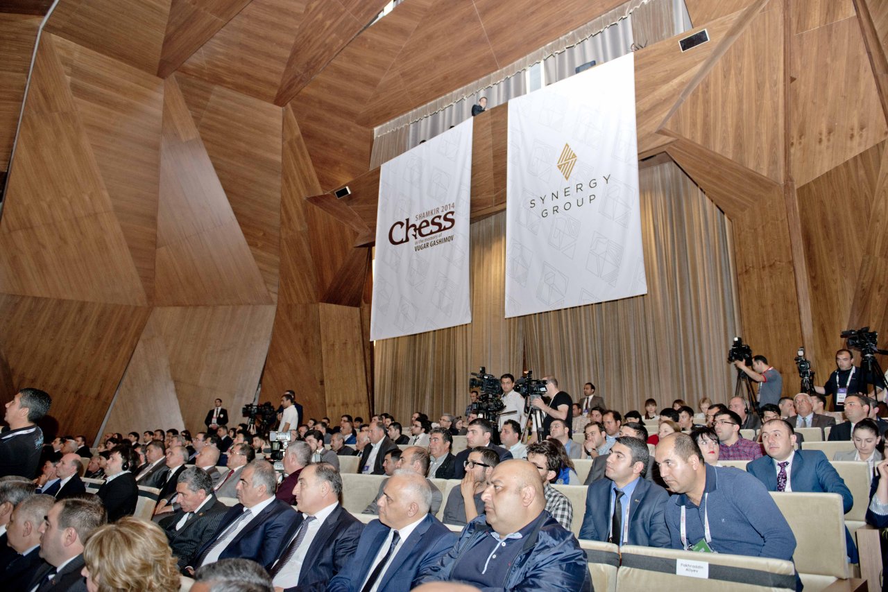 Церемония открытия и жеребьевки "Shamkir Chess 2014" (ФОТО)