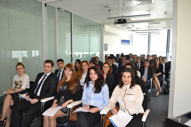 KPMG Azerbaijan holds regular workshop for employees of financial institutions