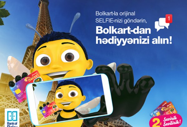 “Bank of Baku” Bolkart elfie selfie müsabiqəsi elan edib