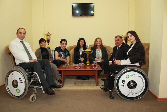 Азербайджанские паралимпийцы примут участие в Кубке Мира по спортивным танцам на колясках (ФОТО)