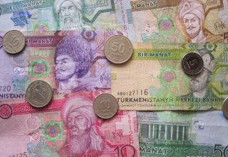 Deposits in national currency increasing in Turkmenistan