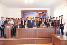 Azay Quliyev Şirvanda seçiciləri ilə görüşdü (FOTO)