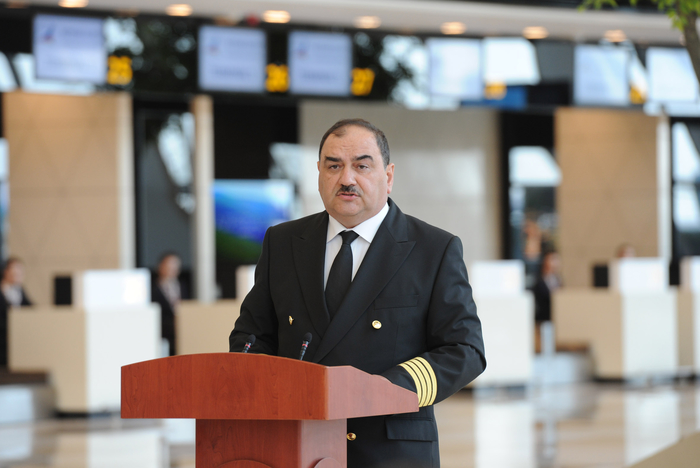 Президент Ильхам Алиев и его супруга приняли участие в открытии нового аэровокзального комплекса в Баку (ФОТО)
