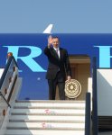 Azerbaijani president completes his working visit to Czech Republic (PHOTO)