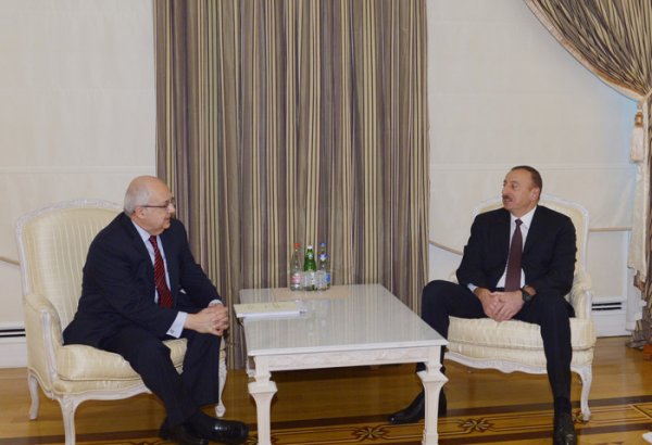 Azerbaijani president receives director of Egypt`s Bibliotheca Alexandrina